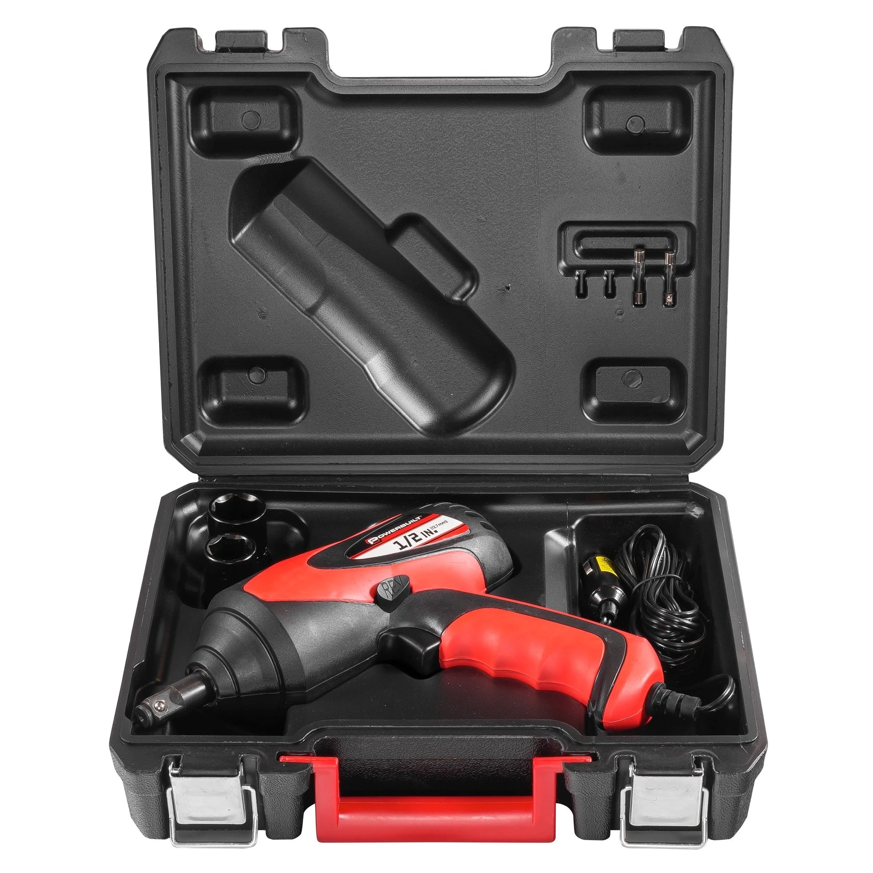 Powerbuilt 12V Lug Nut Impact Wrench Kit - Image 3