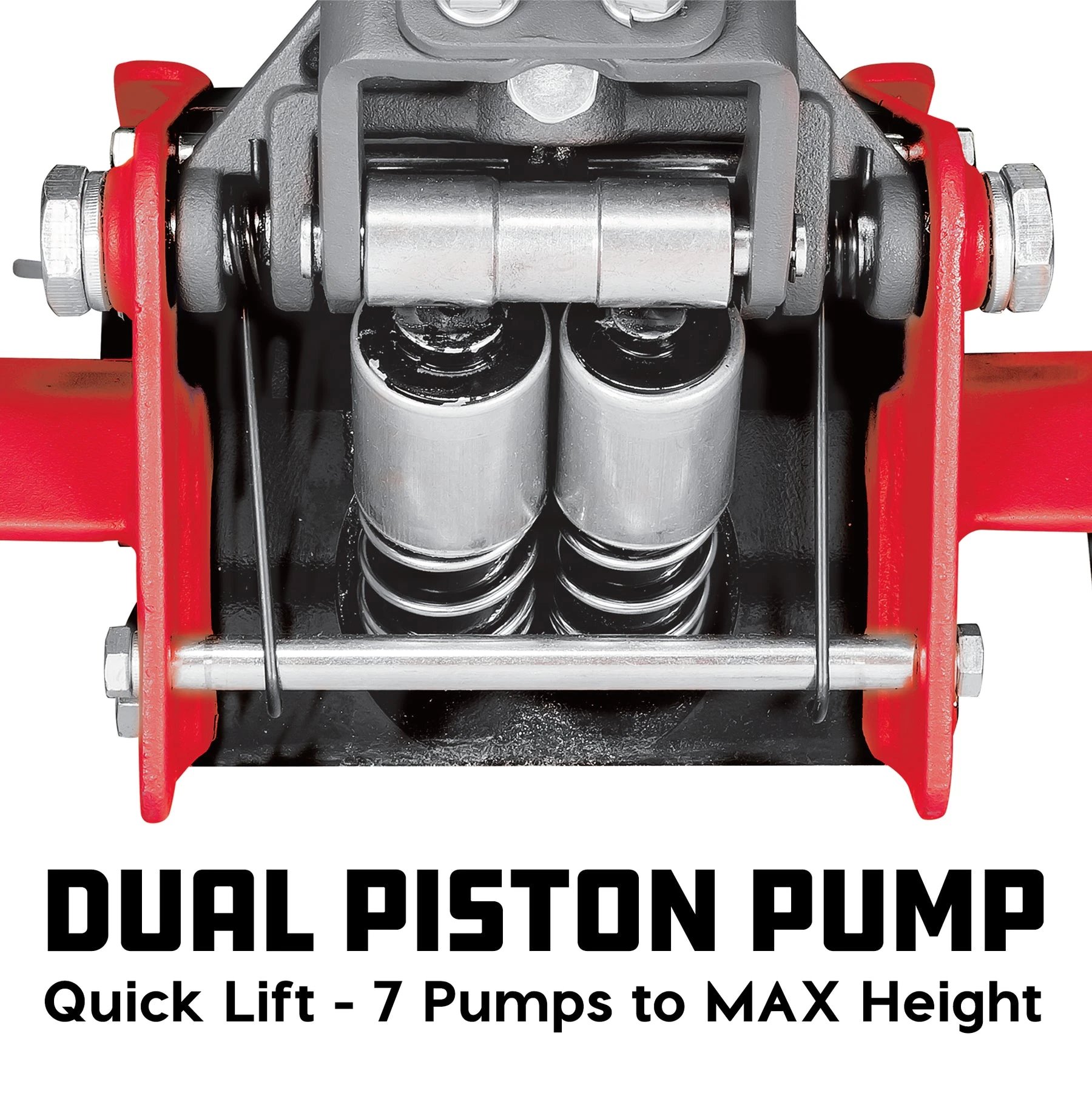 Powerbuilt 2-1/2 Ton Low Profile Fast Lift Floor Jack - Image 3