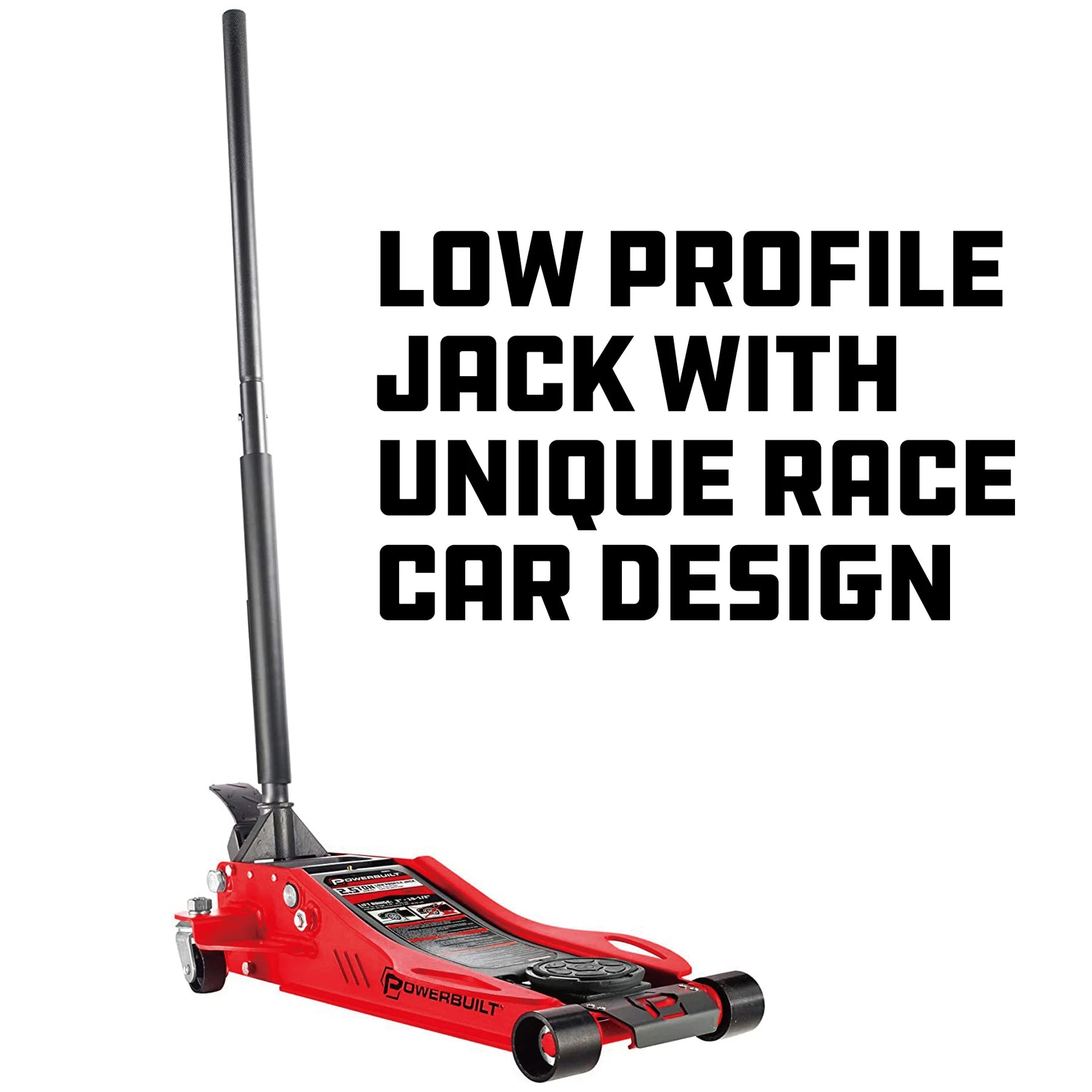 Powerbuilt 2-1/2 Ton Low Profile Fast Lift Floor Jack - Image 7