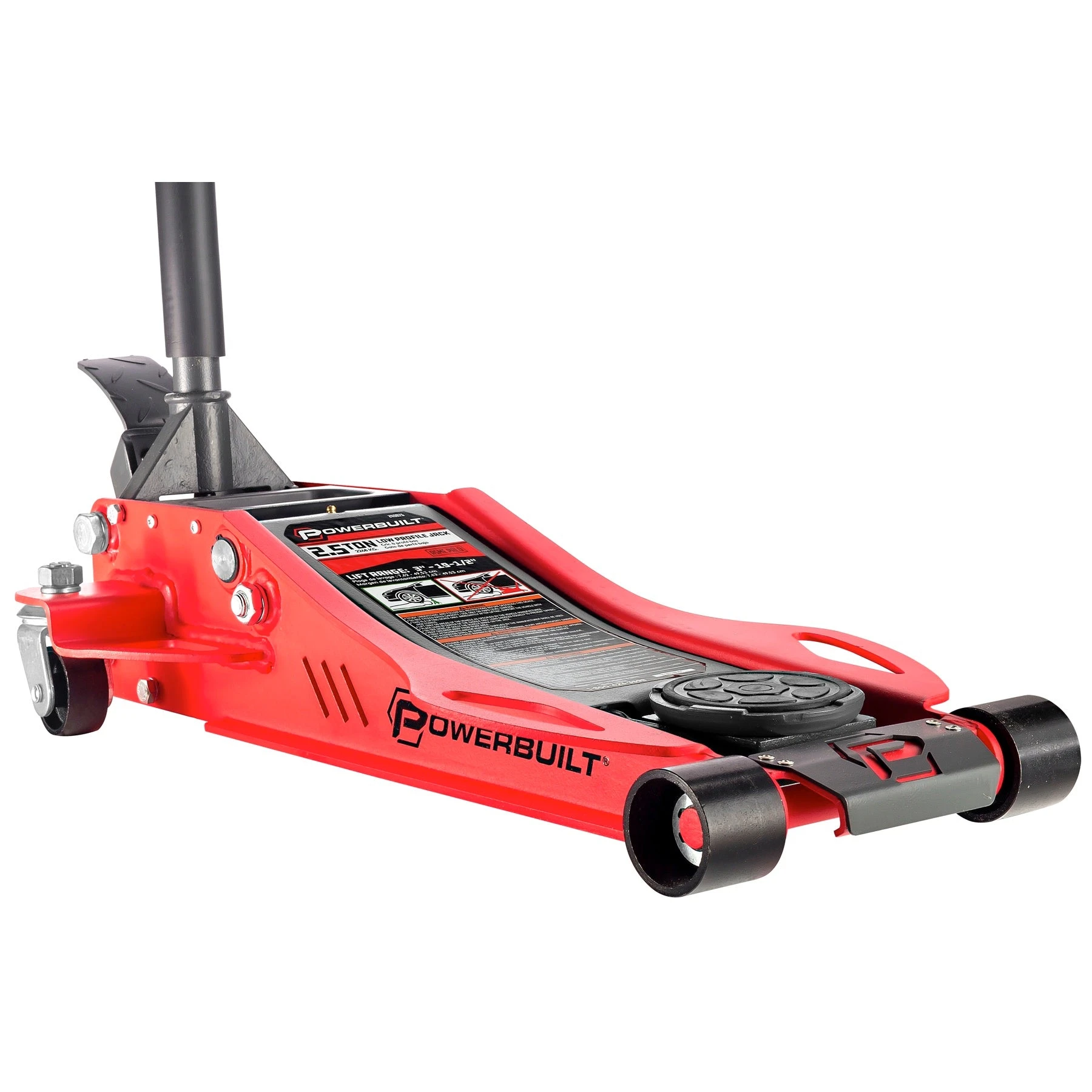 Powerbuilt 2-1/2 Ton Low Profile Fast Lift Floor Jack