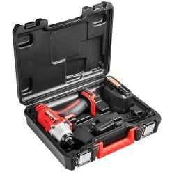 Powerbuilt 20V Lithium Ion Cordless Impact Driver + BONUS 8 Impact Driver Bits -Powerbuilt Shop 240132 open case 041e4d45 49cb 4bbc a5fc c8131b5ef7c2 1800x