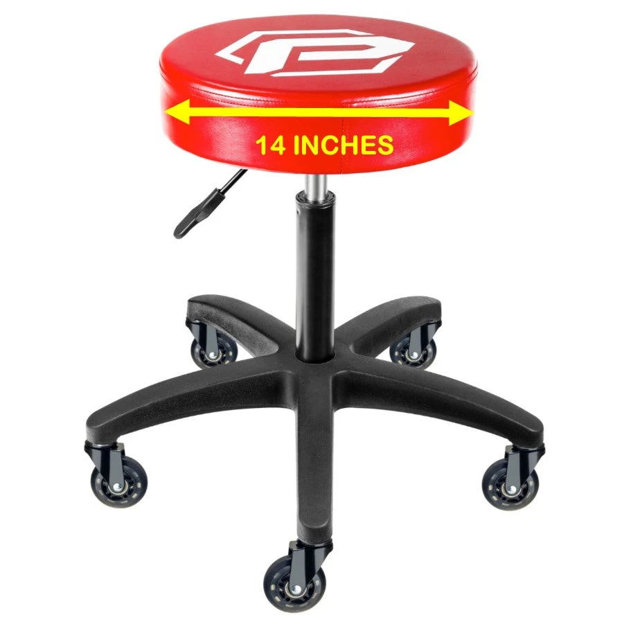 Powerbuilt Heavy Duty Rolling Mechanic's Seat 4 Powerbuilt Heavy Duty Rolling Mechanic's Seat - Image 4