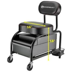 Powerbuilt Professional Detailer's Roller Seat -Powerbuilt Shop 240299 dim2 901x