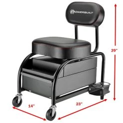 Powerbuilt Professional Detailer's Roller Seat -Powerbuilt Shop 240299 dim 901x
