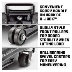 Powerbuilt 2 Ton U-Jack Floor Jack 2 Powerbuilt 2 Ton U-Jack Floor Jack -Powerbuilt Shop 620516 03 1800x