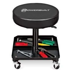 Powerbuilt Rolling Brake Stool