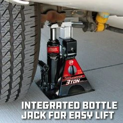 Powerbuilt 3 Ton All-in-One Jackstand/Bottle Jack -Powerbuilt Shop 640912 04 1800x