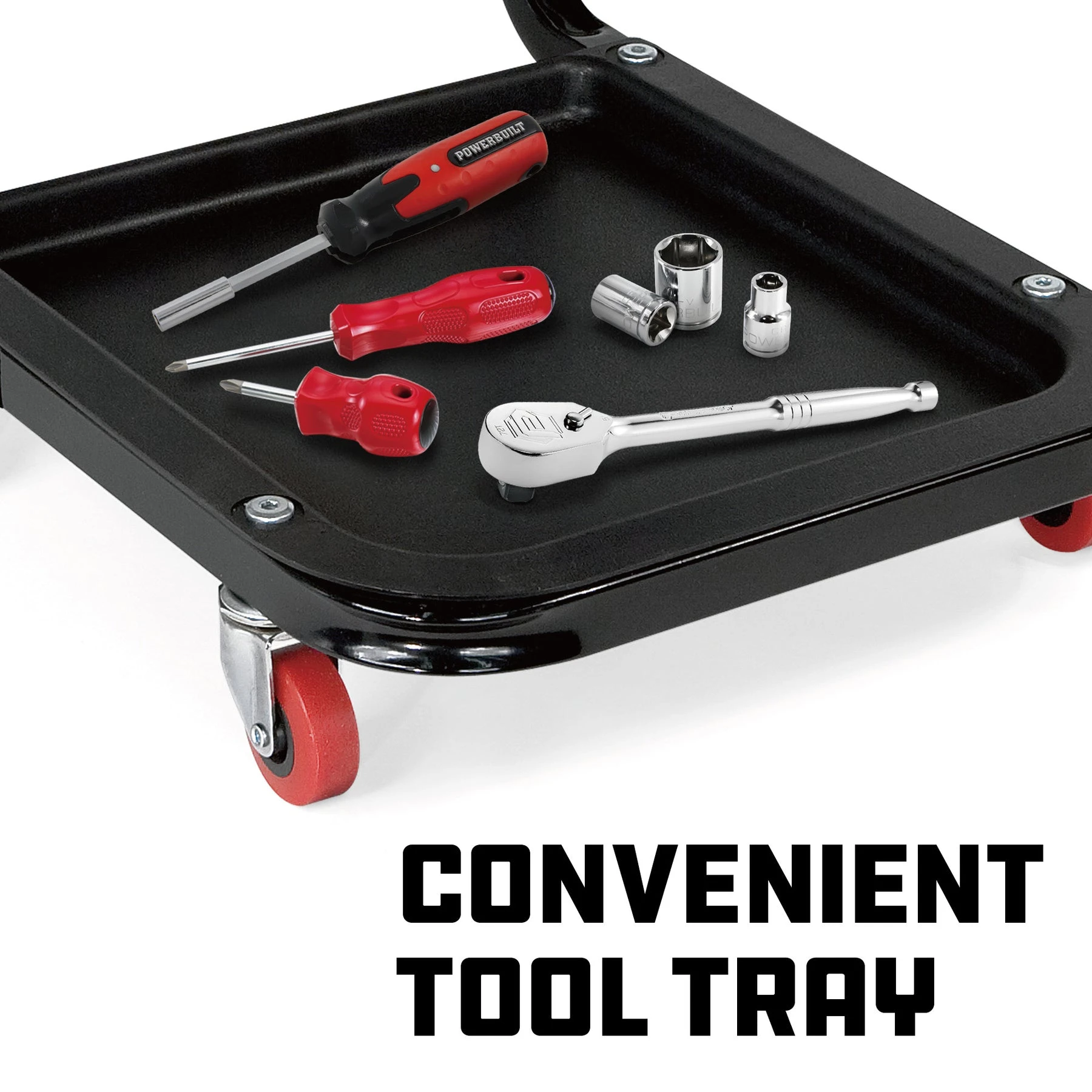 Powerbuilt Rolling Mechanics Seat - Image 4