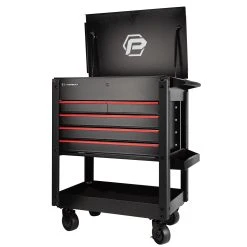 Powerbuilt 31 In. 5 Drawer Toolbox Cart
