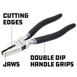 Powerbuilt 7 In. Pro Tech Linesman Pliers -Powerbuilt Shop 645034 7in 20linesman 03 1800x