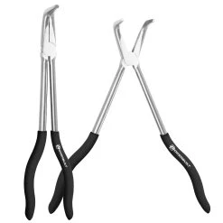 Powerbuilt 11 In. Pro Tech Long Reach 90 Degree Nose Pliers 3 Powerbuilt 11 In. Pro Tech Long Reach 90 Degree Nose Pliers -Powerbuilt Shop 645040 04 1800x