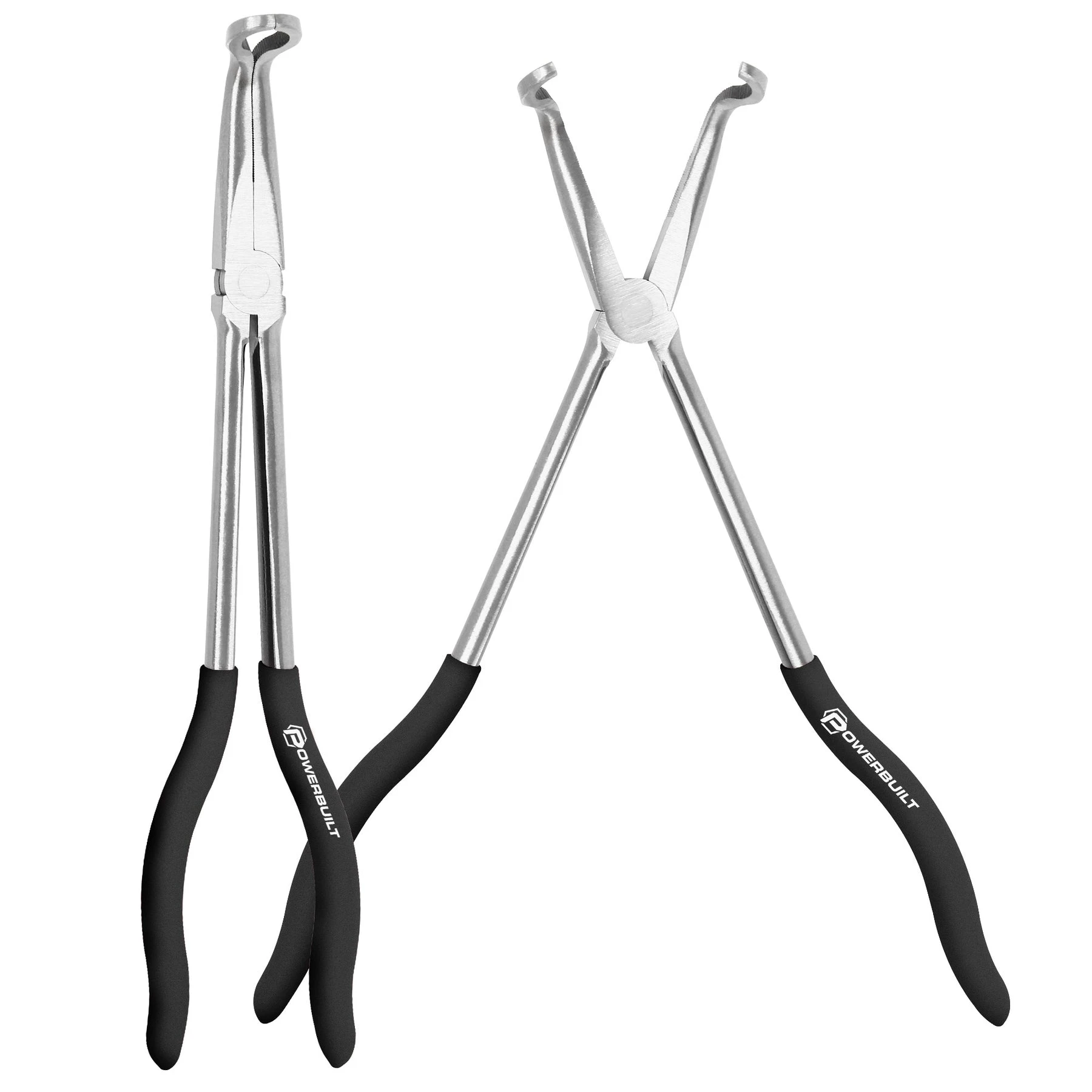 Powerbuilt 11 In. Pro Tech Long Reach Hose Clamp Pliers - Image 4