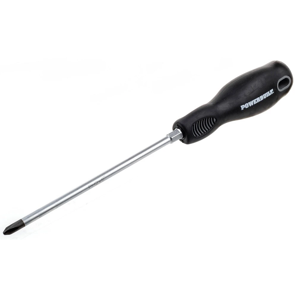 Powerbuilt Pro Tech Double Injection Screwdrivers - Phillips 7 Powerbuilt Pro Tech Double Injection Screwdrivers - Phillips - Image 7