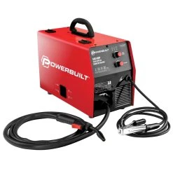 Powerbuilt 125A Portable IGBT Inverter Wire Feed Flux Core Welder