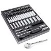 Powerbuilt 54 Piece Pro Tech 3/8 In. Dr. SAE & Metric Socket Set