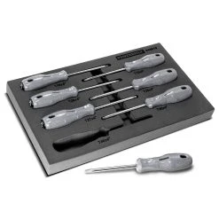 Powerbuilt 7 Piece Pro Tech Acetate Torx Screwdriver Set