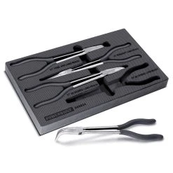 Powerbuilt 4 Piece Pro Tech Long Reach Pliers Set
