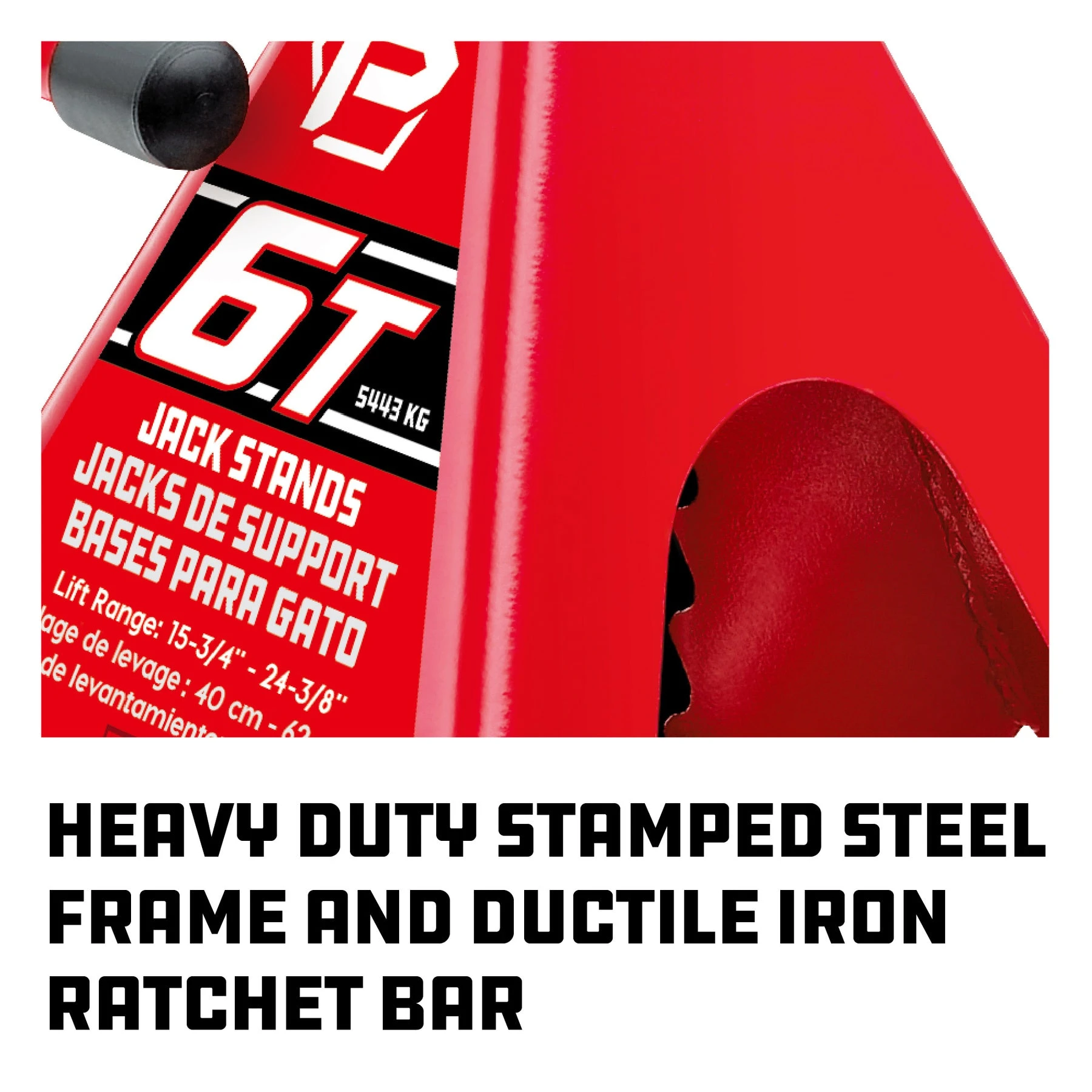 Powerbuilt 6 Ton Jackstands - Image 5