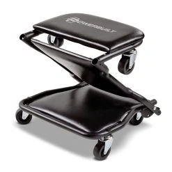 Powerbuilt 42 In. Triplex 3-in-1 Floor Creeper Seat